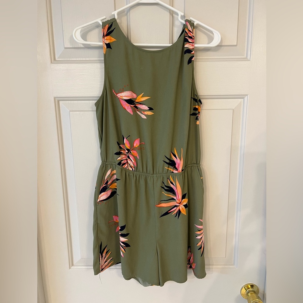 Floral A New Day Jumpsuit Size Small